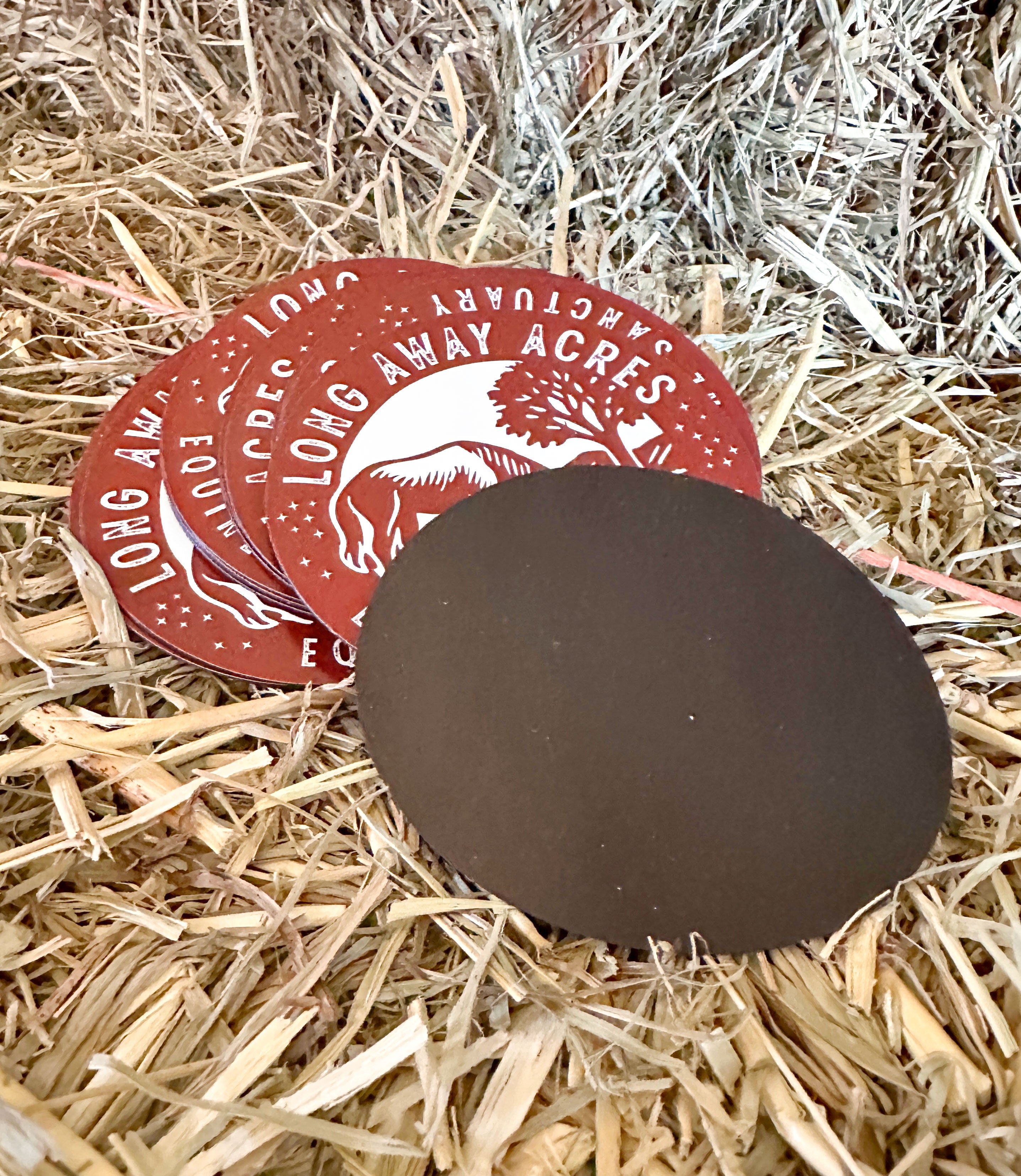 The Long Away Acres Logo Magnet