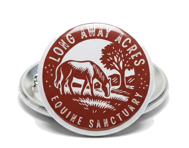 The Long Away Acres Logo Button