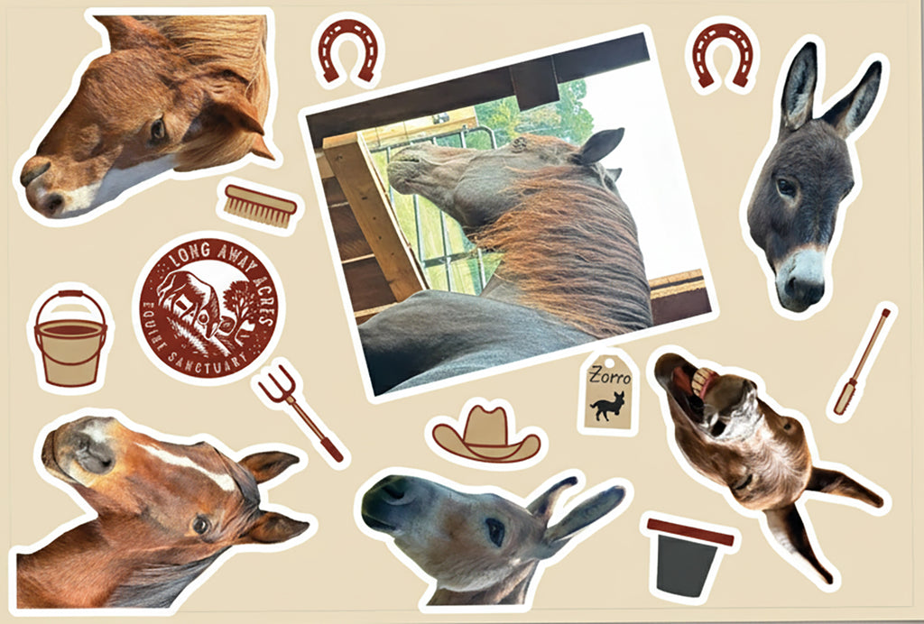 The Long Away Acres “Series 1” Sticker Collection
